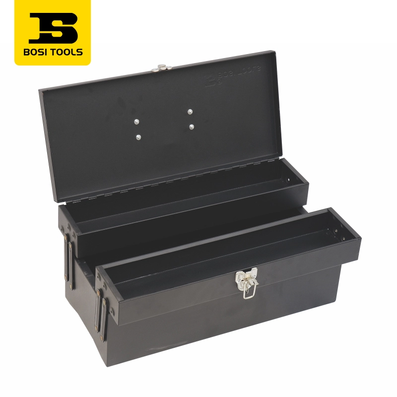 Caja de herramientas portátil de dos capas